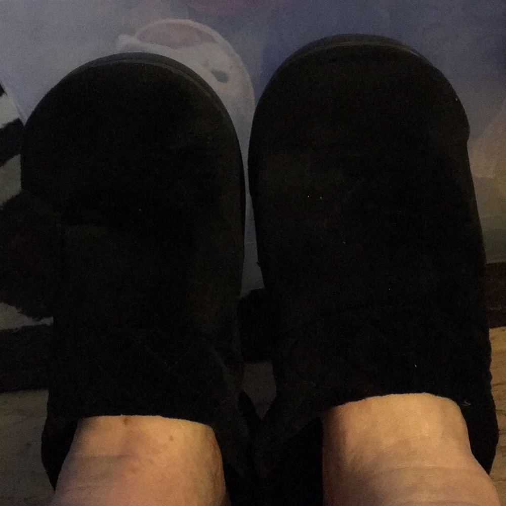 DearFoams Slippers Black Size XL